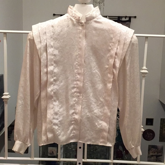 Tops - Cream colored Dress Shirt